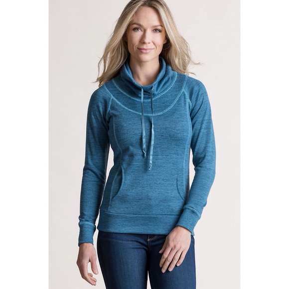 Kuhl Sweaters - Kuhl Lea Heather Pullover Cowl Neck Sweater Medium